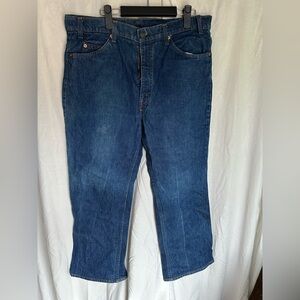 Levi's Orange Tab Men's Dark Blue Straight Jeans